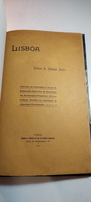 Lisboa, Poesia de António Nobre (1914)