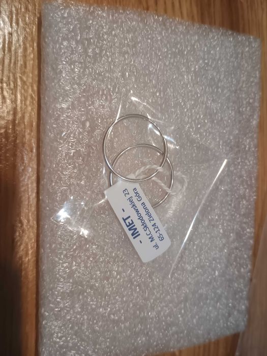 Kolczyki koła malutkie 19 mm srebrne