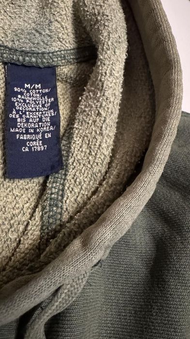 Вінтажне худі Gap Vintage Washed Green кофта оверсайз Геп оригінал M