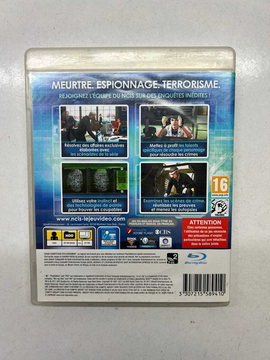 PS3 - NCIS Adapté de la serie TV