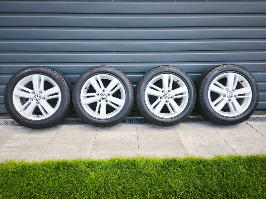 Oryginał VW 16" 5x112 Golf Touran Sharan Passat Jetta Sportsvan ŁADNE