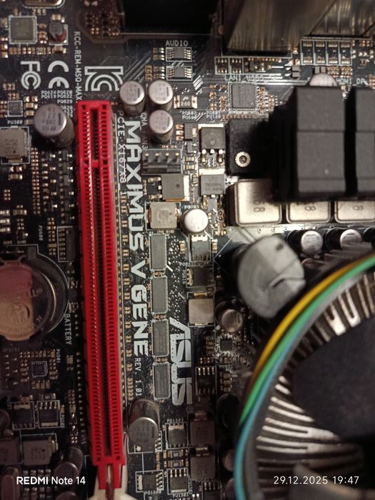 Комплект з материнки, оперативки, процесора