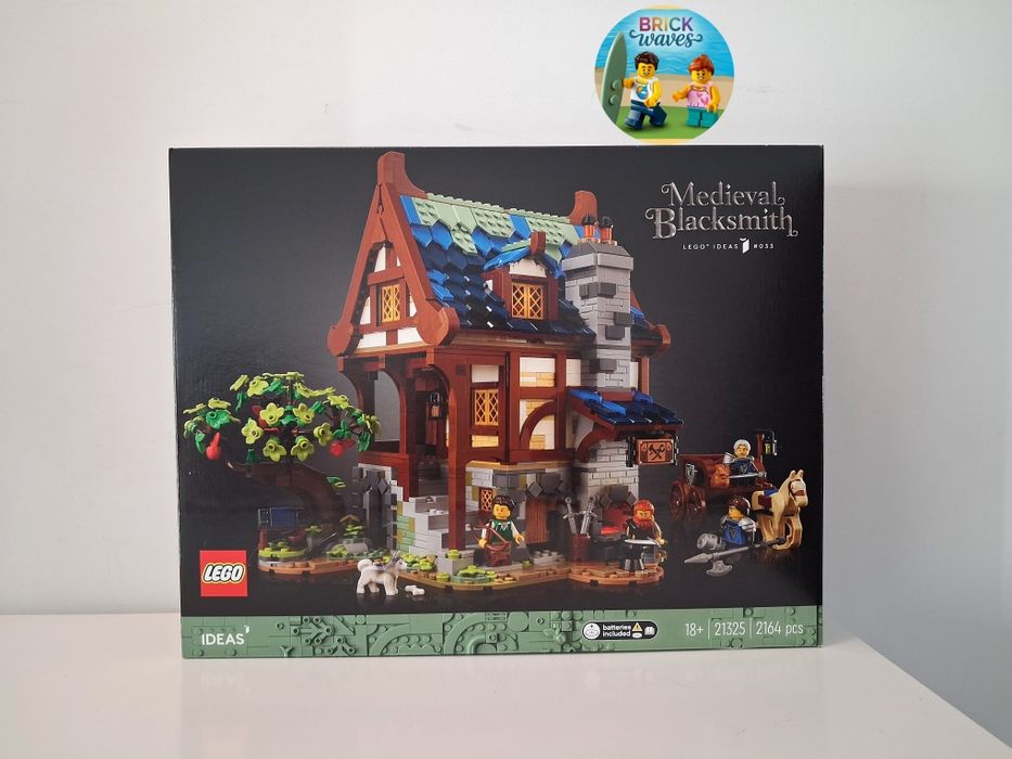 ENVIO GRATIS-LEGO 21325 Medieval Blacksmith (Ideas)