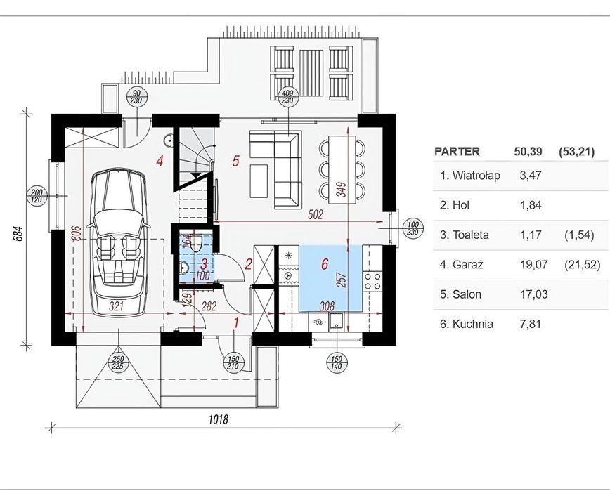 Nowoczesny dom w Skarżynie k. Płońska – wysoki standard, 139 m²