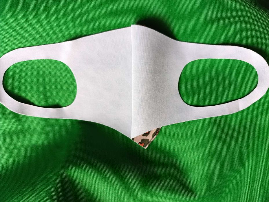 Маска питта с принтом леопард многоразовая, новая