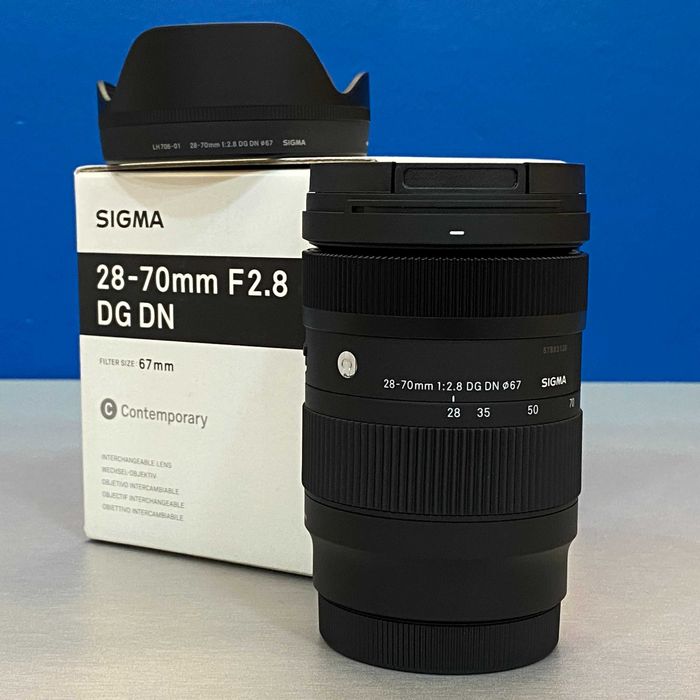 Sigma 28-70mm f/2.8 DG DN | L-Mount | NOVA | 5 ANOS DE GARANTIA