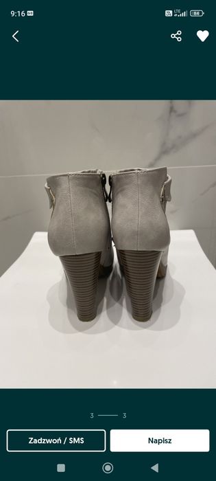 Sprzedam botki jak nowe