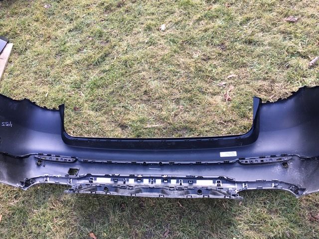 Mercedes GLC w253 Lift 2019 - Zderzak Tył Uszkodzony Chrom