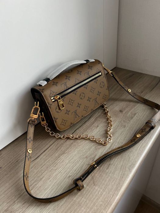 Сумка жіноча Louis Vuitton Pochette metis combi mini луи витон метис
