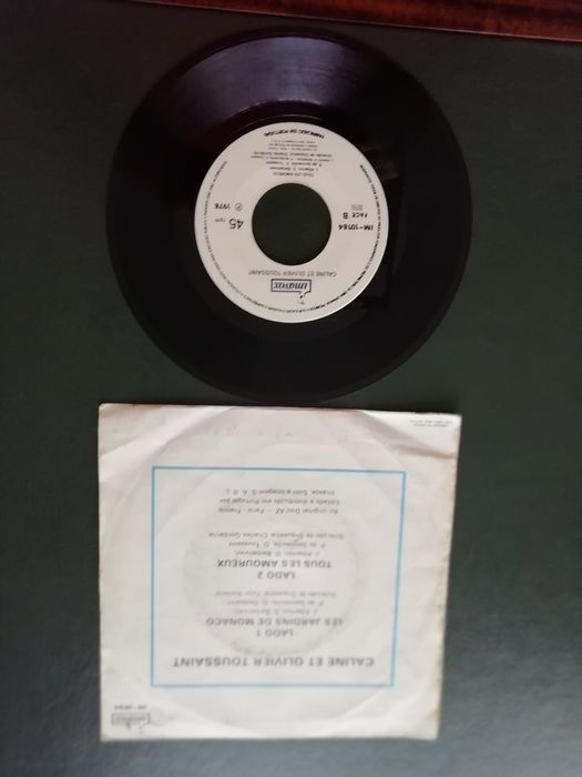 Single vinil francês