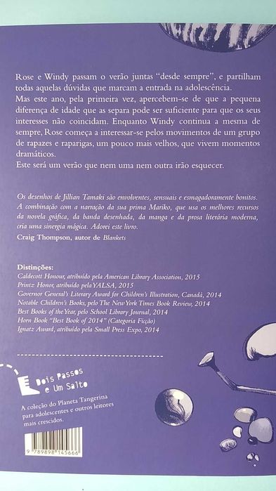 Finalmente o Verão - Mariko Tamaki & Jillian Tamaki