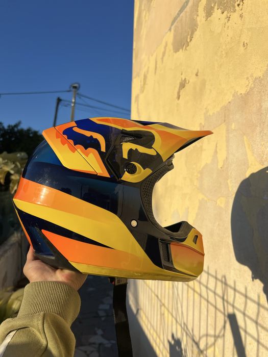Capacete FOX Racing V3 fligth -tamanho S