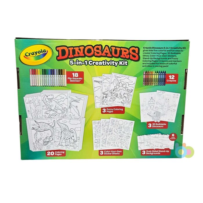 Набір для творчості Crayola Динозавр 5 в 1! (04-2911)
