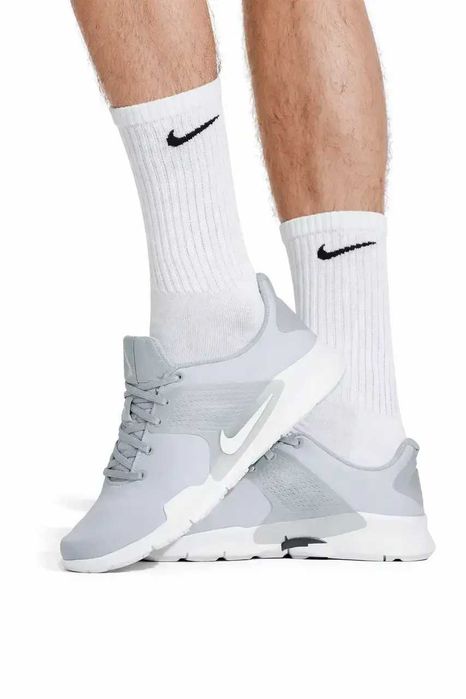 12 пар в упаковці, шкарпетки NIKE високі білі 36-39р.
