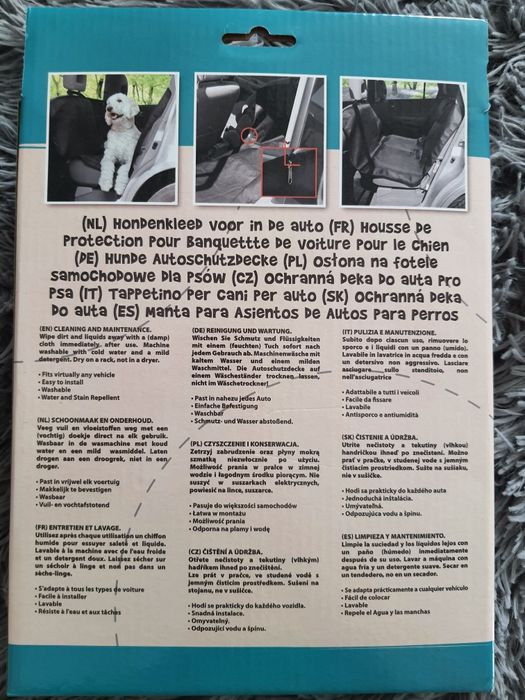 Mata ochronna do samochodu dla psa