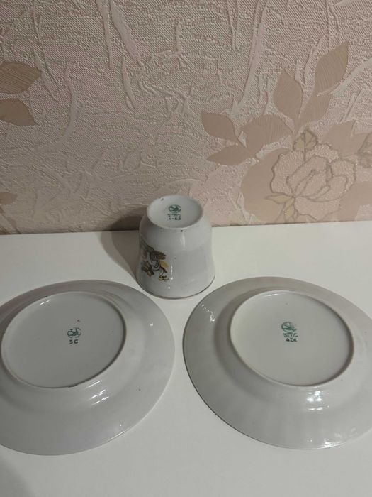 Наборы детской посуды"Колобок"Синельниково СССР