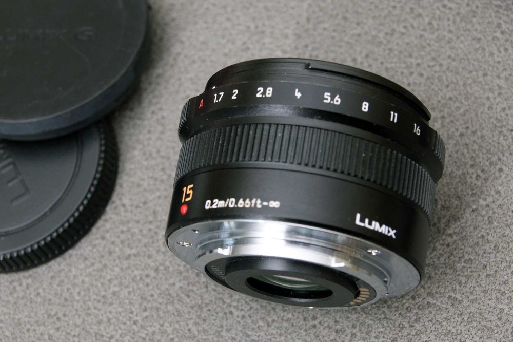 Panasonic Micro 4/3 Lens 15 мм f/1.7 ASPH.