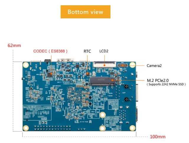 Одноплатный компьютер Orange Pi 5 4G