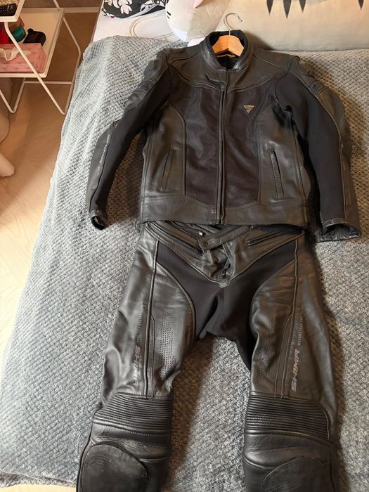 Kombinezon motocyklowy skórzany Shima mesh