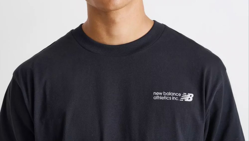 ОРИГІНАЛ Чоловіча Футболка New Balance M L Чорна з США