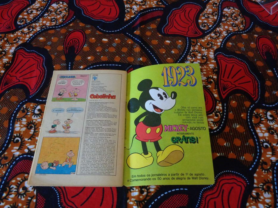 Cebolinha. Números 7 e 19. Editora Abril. Portes Incluídos.