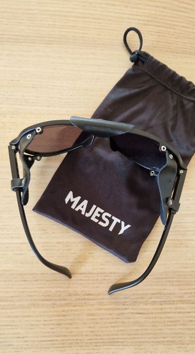 Okulary lodowcowe górskie Majesty Apex Glacier Black klasyk retro jak nowe