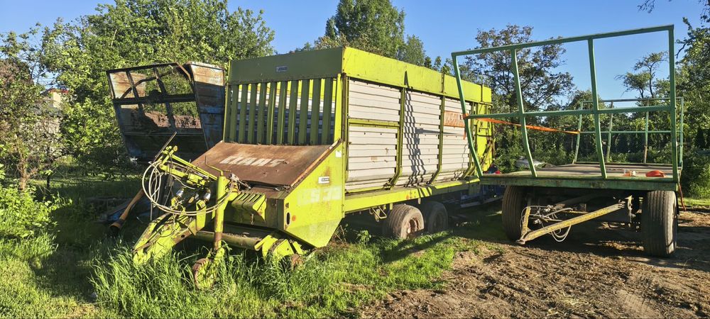 Przyczepa samozbierająca claas