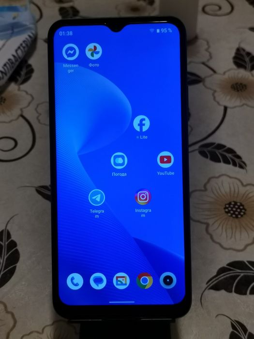 Смартфон realme C30s 2/32GB (Stripe Blue)