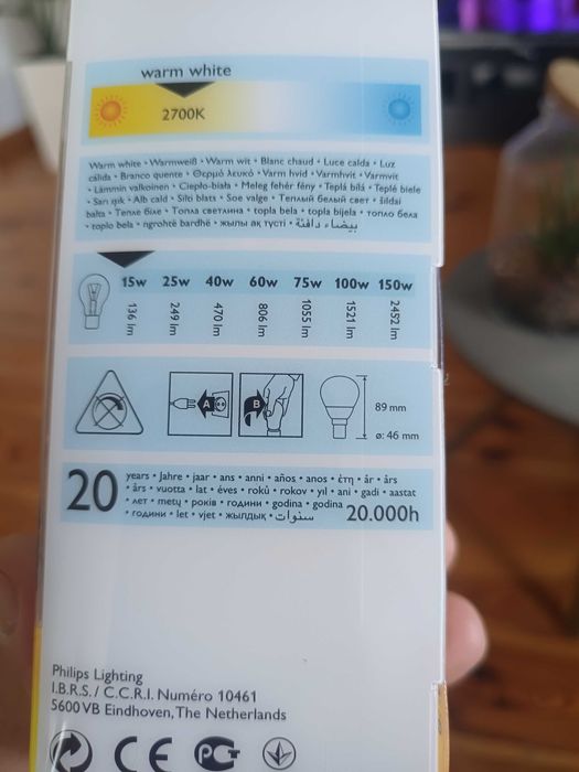 Zarówka Philips e27