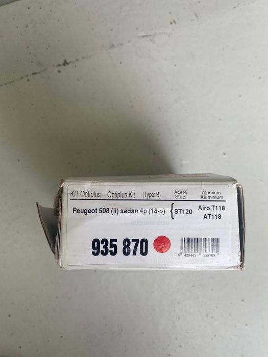 Kit de fixação Cruz 935-870 para Peugeot 508