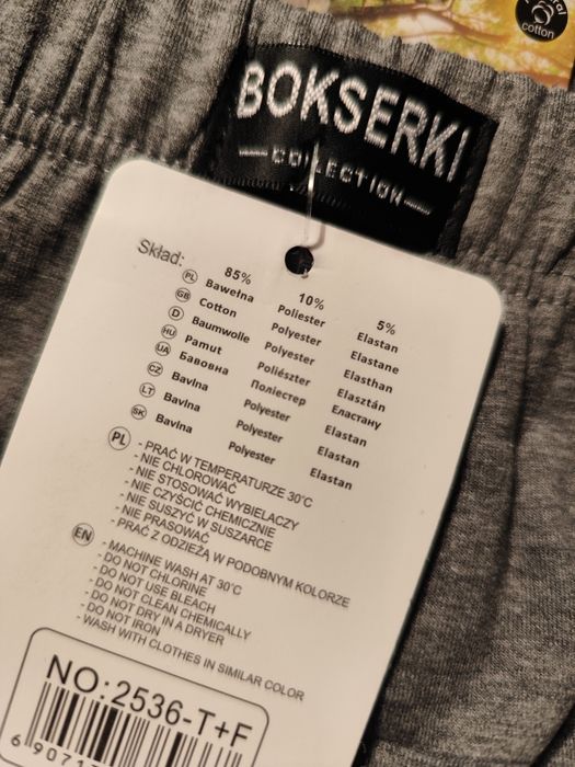 Bokserki męskie 4 sztuki nowe