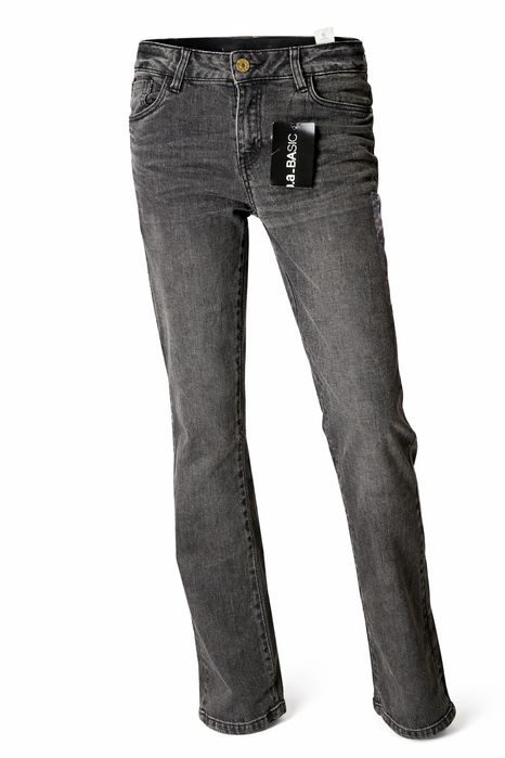 Spodnie jeansy czarne rozmiar 38