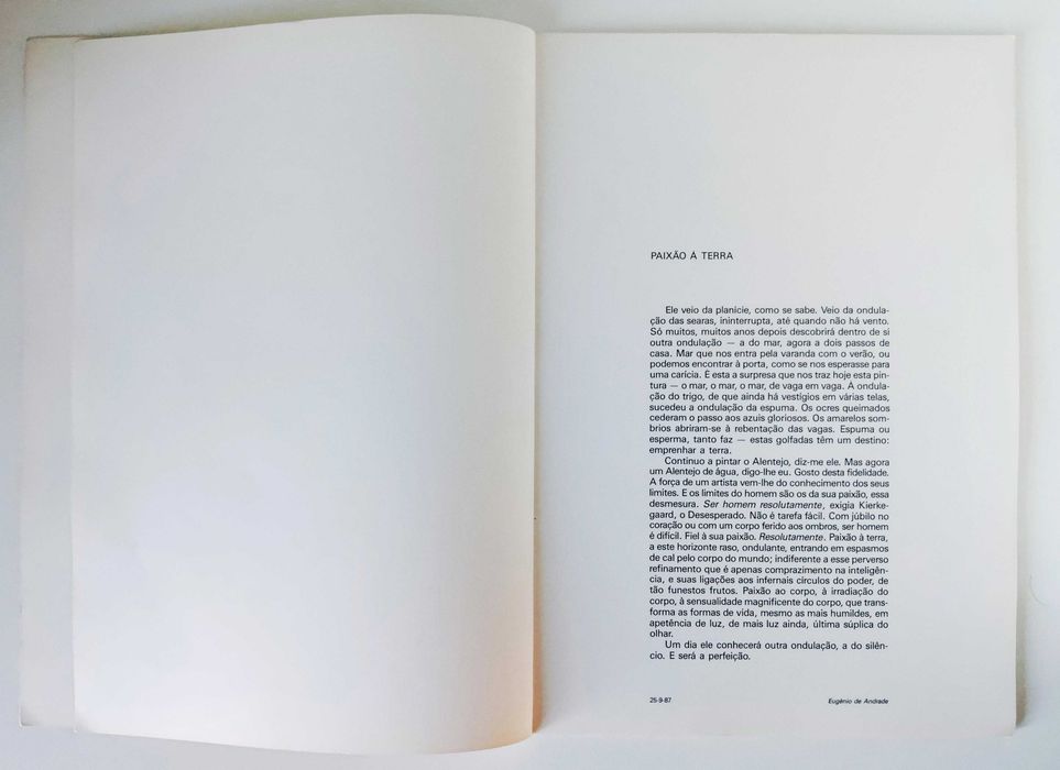 Armando Alves / Galeria Nasoni (Exposição 1987)