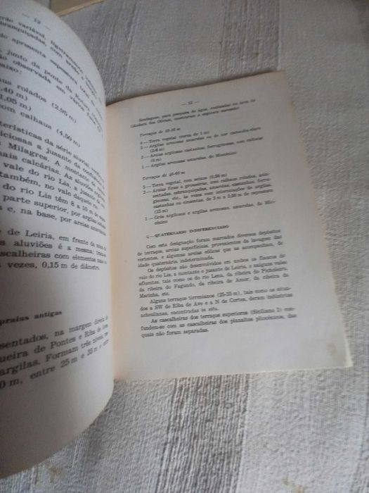 carta geológica de Leiria em 1 9 6 8