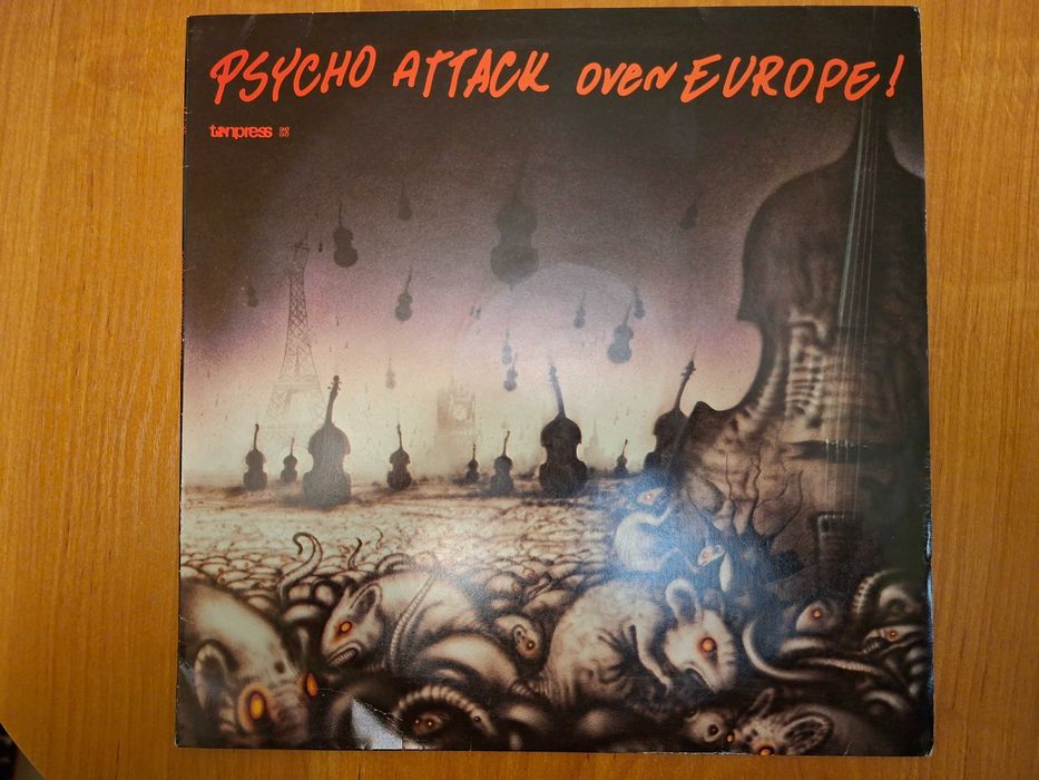 płyta winylowa Psycho Attack over Europe stan EX-/EX