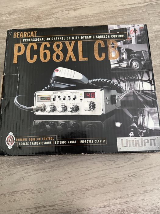 Cb radio klasyk stan idealny jak nowy Uniden PC68XL