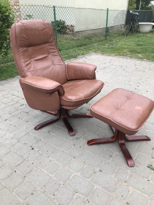 Крісло розкладне з пуфом (0060)