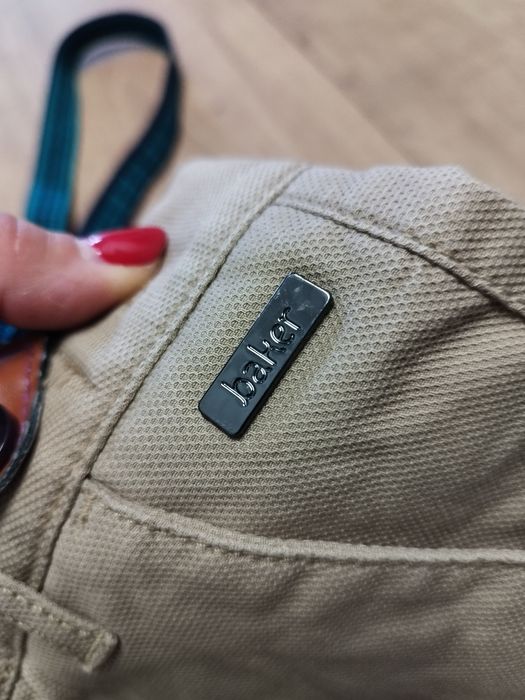 Spodnie materiałowe Ted Baker r. 146. Szelki