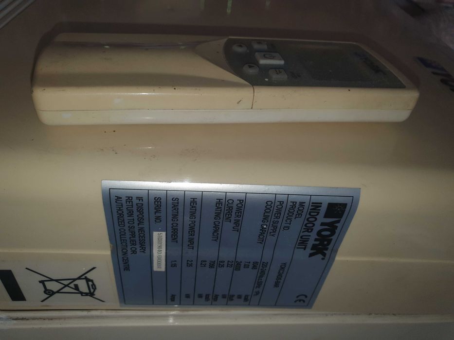 Pompa Ciepła Klimatyzator York 7 kW  podstropowiec