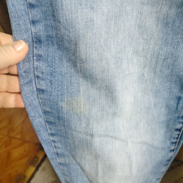 Spodnie jeans damskie niebieskie XXL