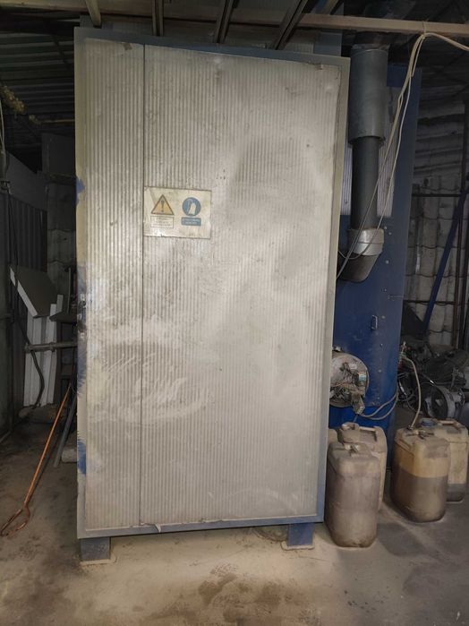 Piec olejowy, malowanie proszkowe  3.3x2x1m