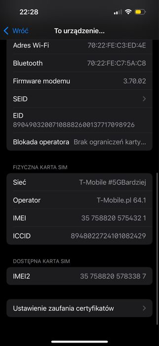 iPhone 14 Pro Space Black 256 GB z bateriа 85%