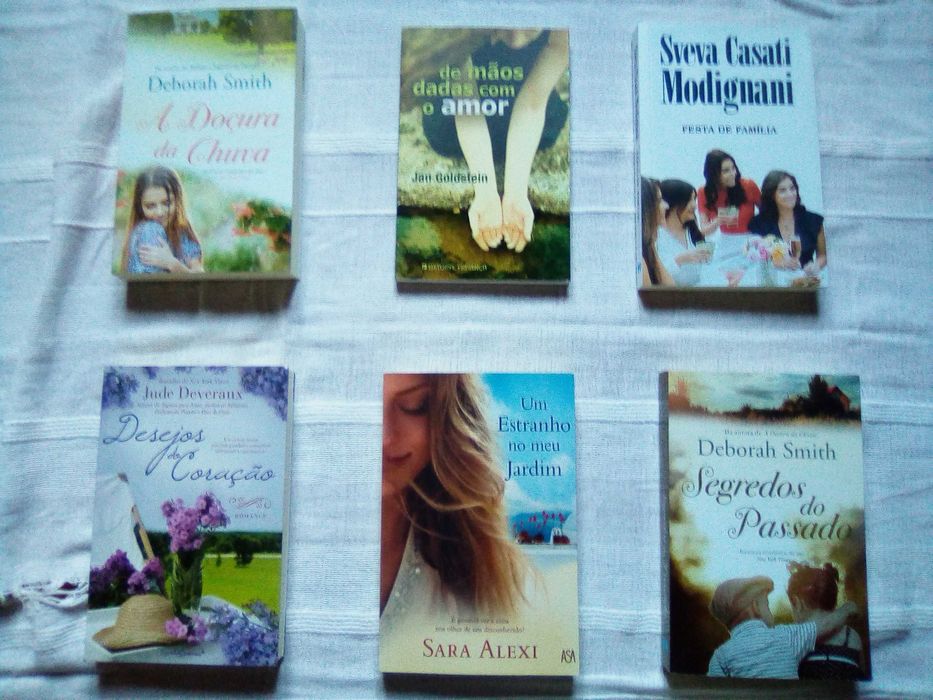 LIVROS - ROMANCE e Romances - Autores Nacionais e Estrangeiros