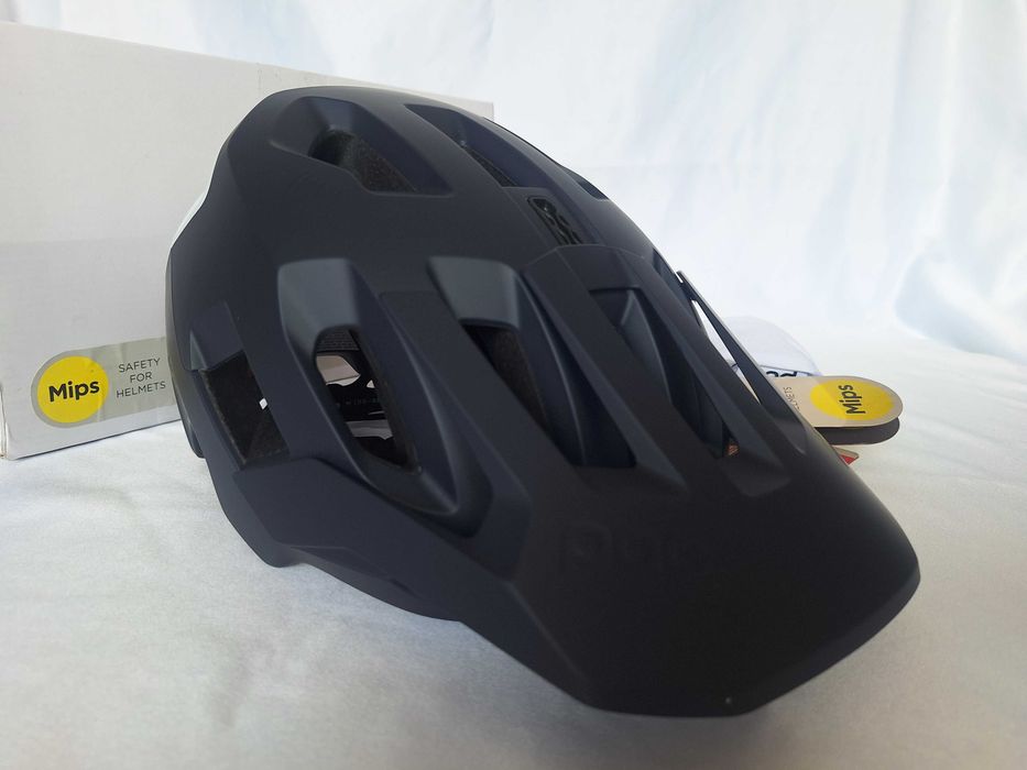 Kask rowerowy Poc Kortal Race Mips Apatite Navy Hydrogen White M/L 55-58cm