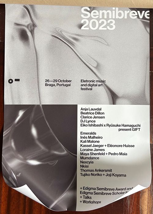 Conjunto de Posters do Festival SEMIBREVE (2019–2025)