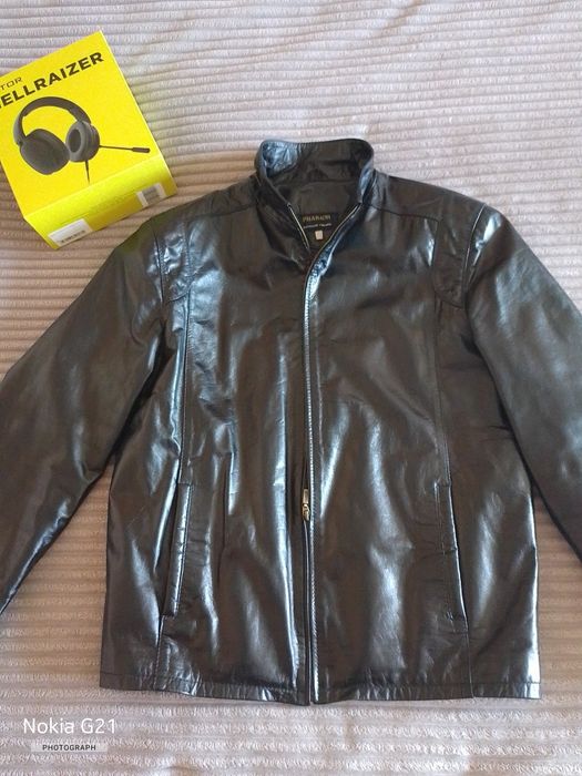 Куртка кожаная розмір 50