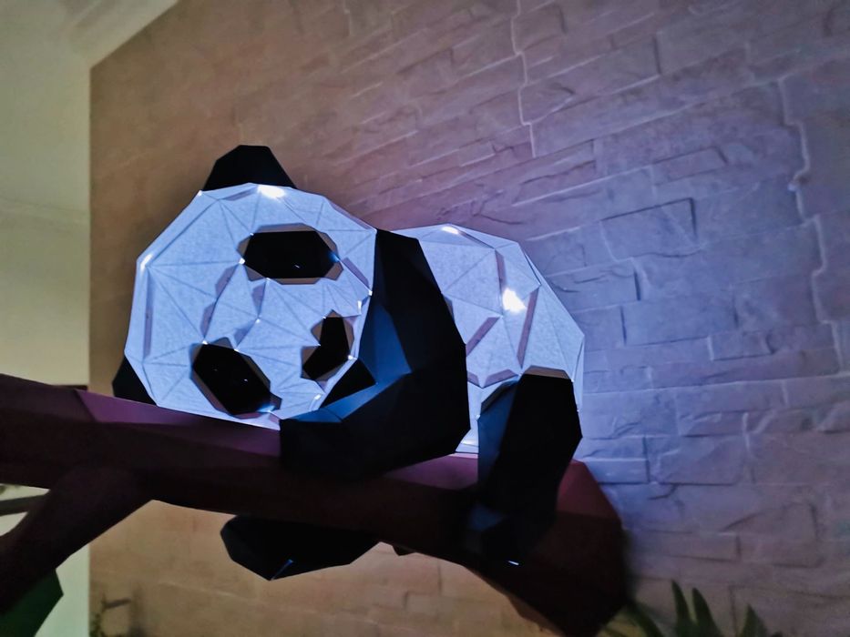 Papercraft Modelo 120 - Panda