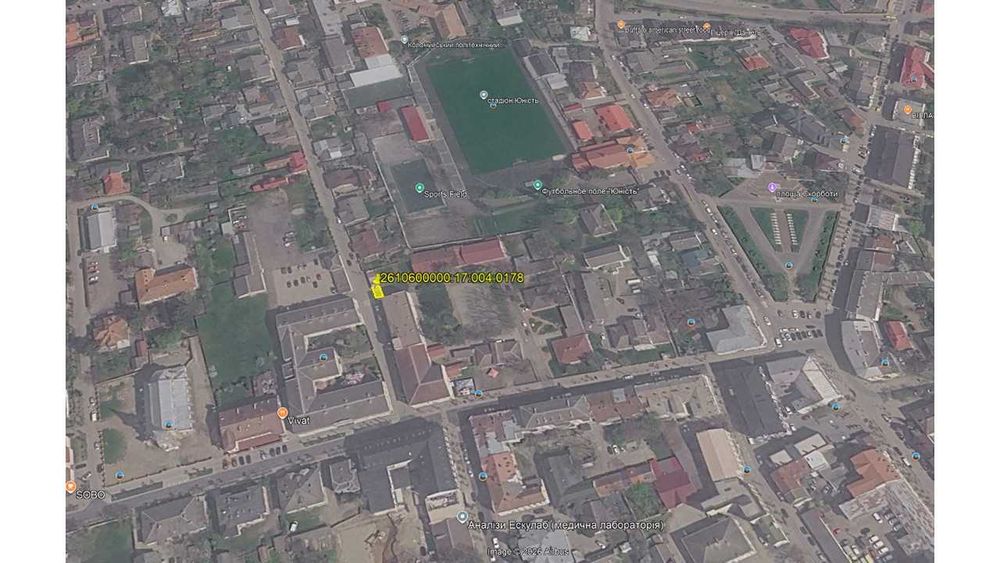 Продаж земельної ділянки, площею 0,0021 га, м.Коломия