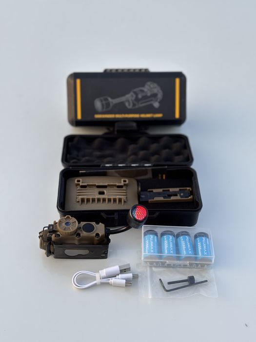 Тактичний нашоломний фонарик Sidewinder