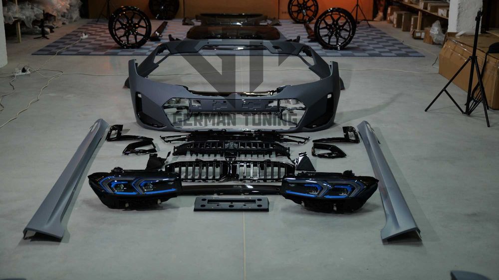 Комплект рестайлінгу bmw g20 стиль m340i бампер фари решітки бмв г20